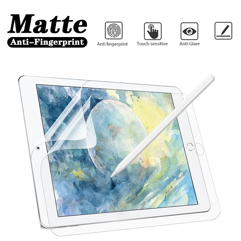 iPad 10世代、9世代、8世代、7世代、6世代、5世代、 - Matte Anti Glare Screen Protector のレビューと価格