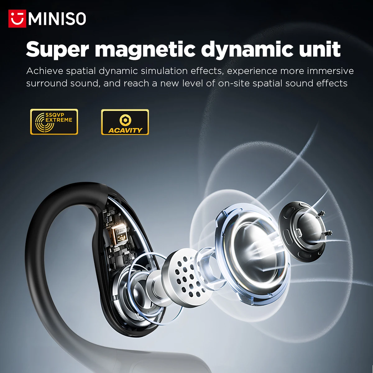 MINISO MS190 リアルタイムAI音声翻訳イヤホン。 - Earphones のレビューと価格