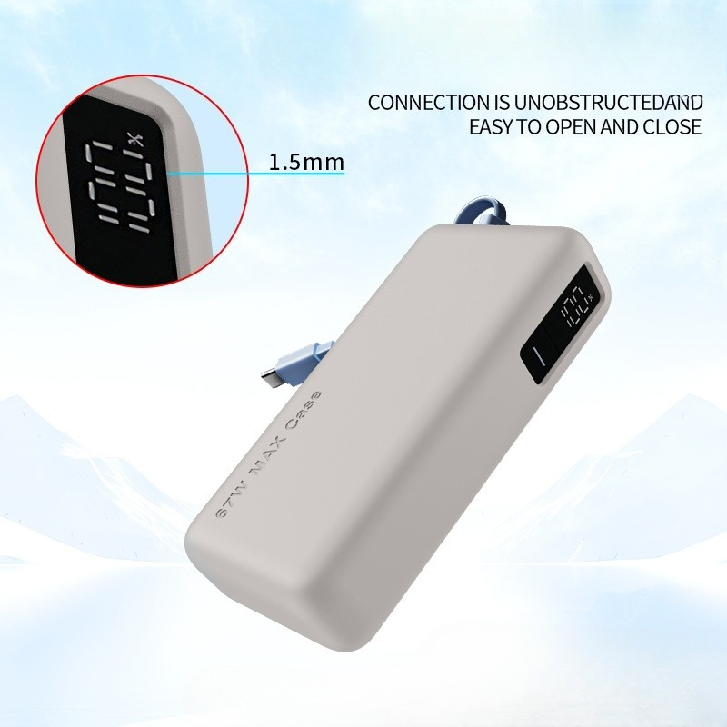 Xiaomi 67W電源アダプターPB2067用、スタイリッ - Power Banks のレビューと価格